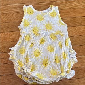 Little Sleepies Sunshine Print Baby Romper